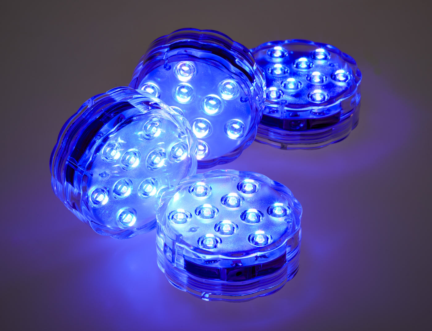 Dark Den Calming LED Disc Lamp - spa lights - several quantity options available