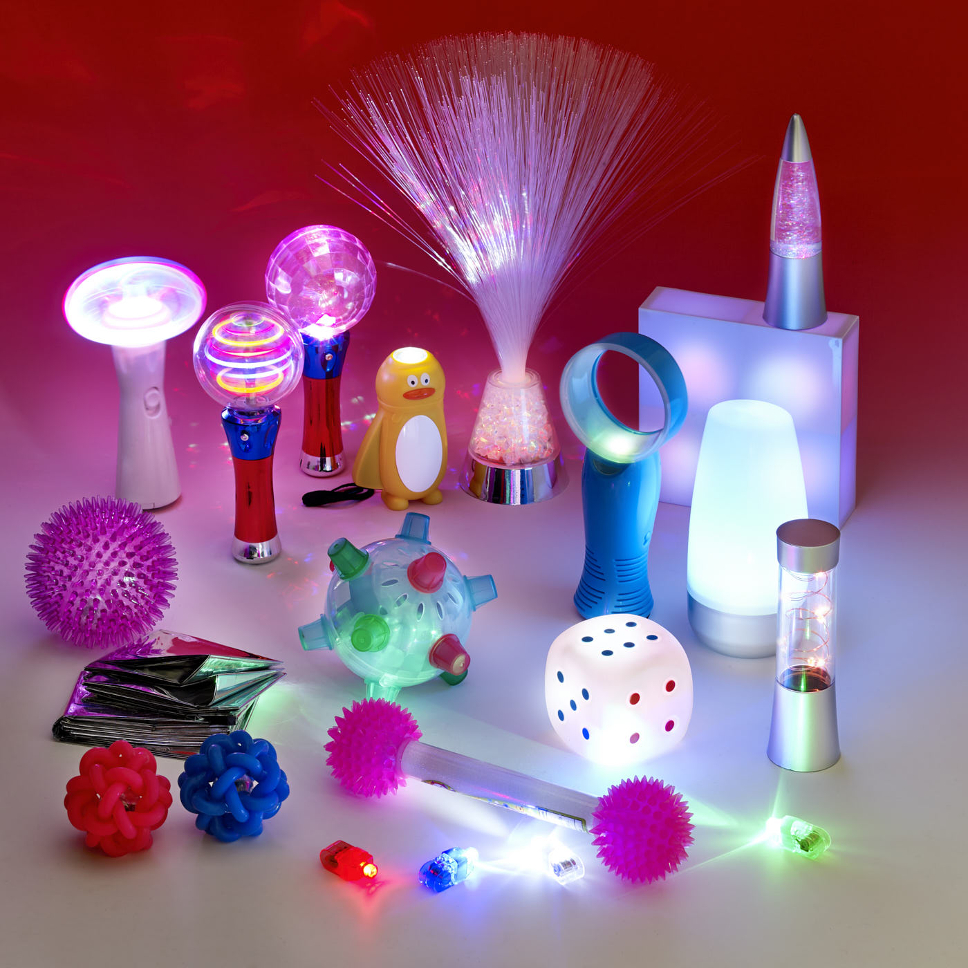 Dark Room Exploration Bag - REVISED REFRESHED CONTENTS - see our video of suggested uses!