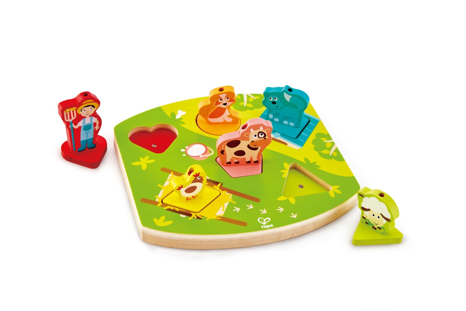 Farmyard Sound Puzzle Board