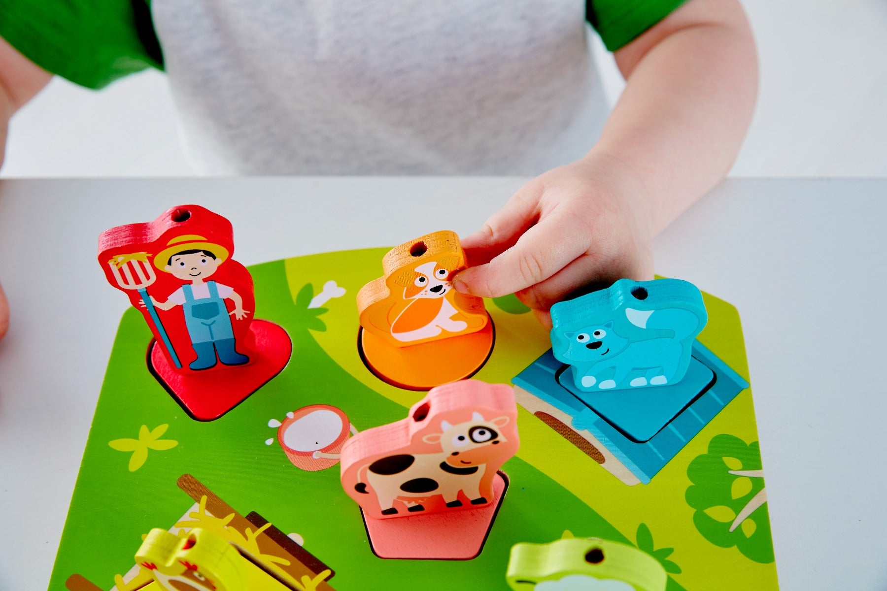 Farmyard Sound Puzzle Board