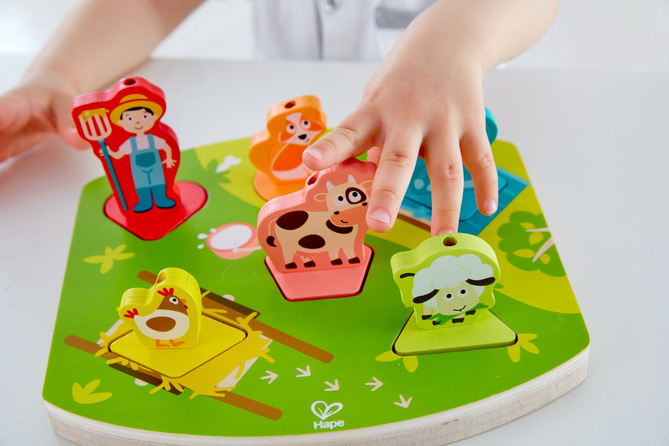 Farmyard Sound Puzzle Board