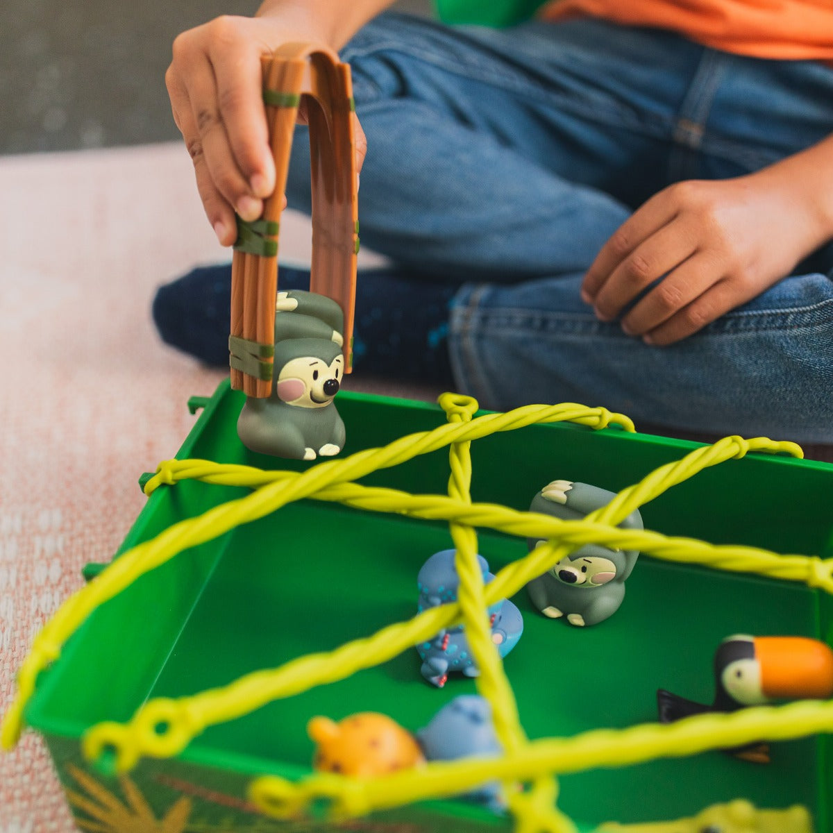 Jungle Rescue Fine Motor Game