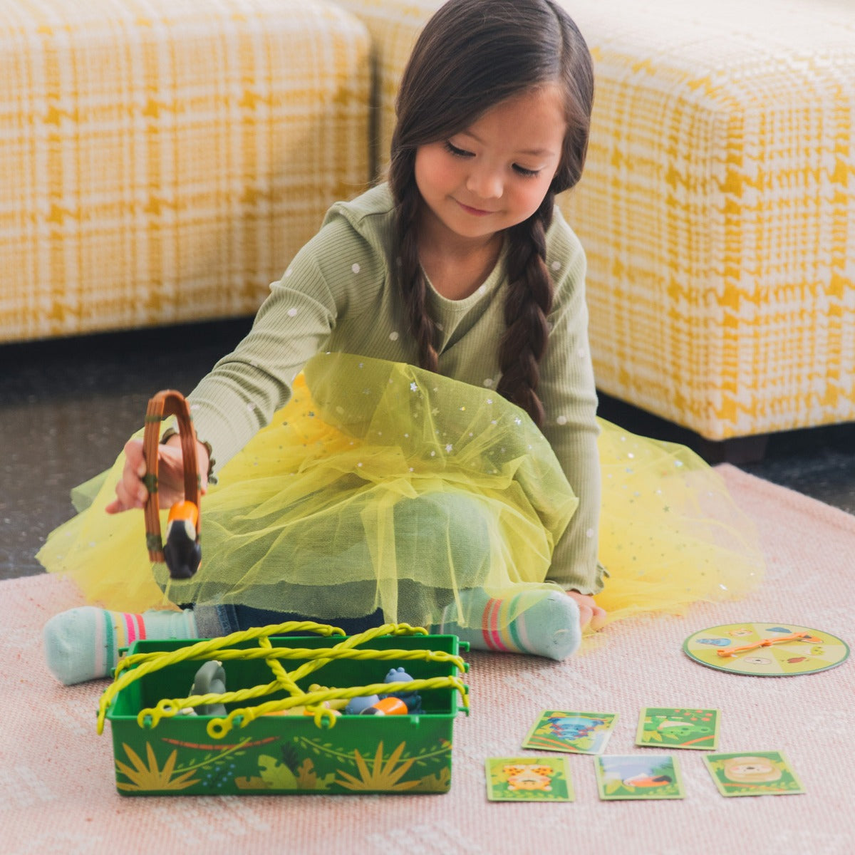 Jungle Rescue Fine Motor Game