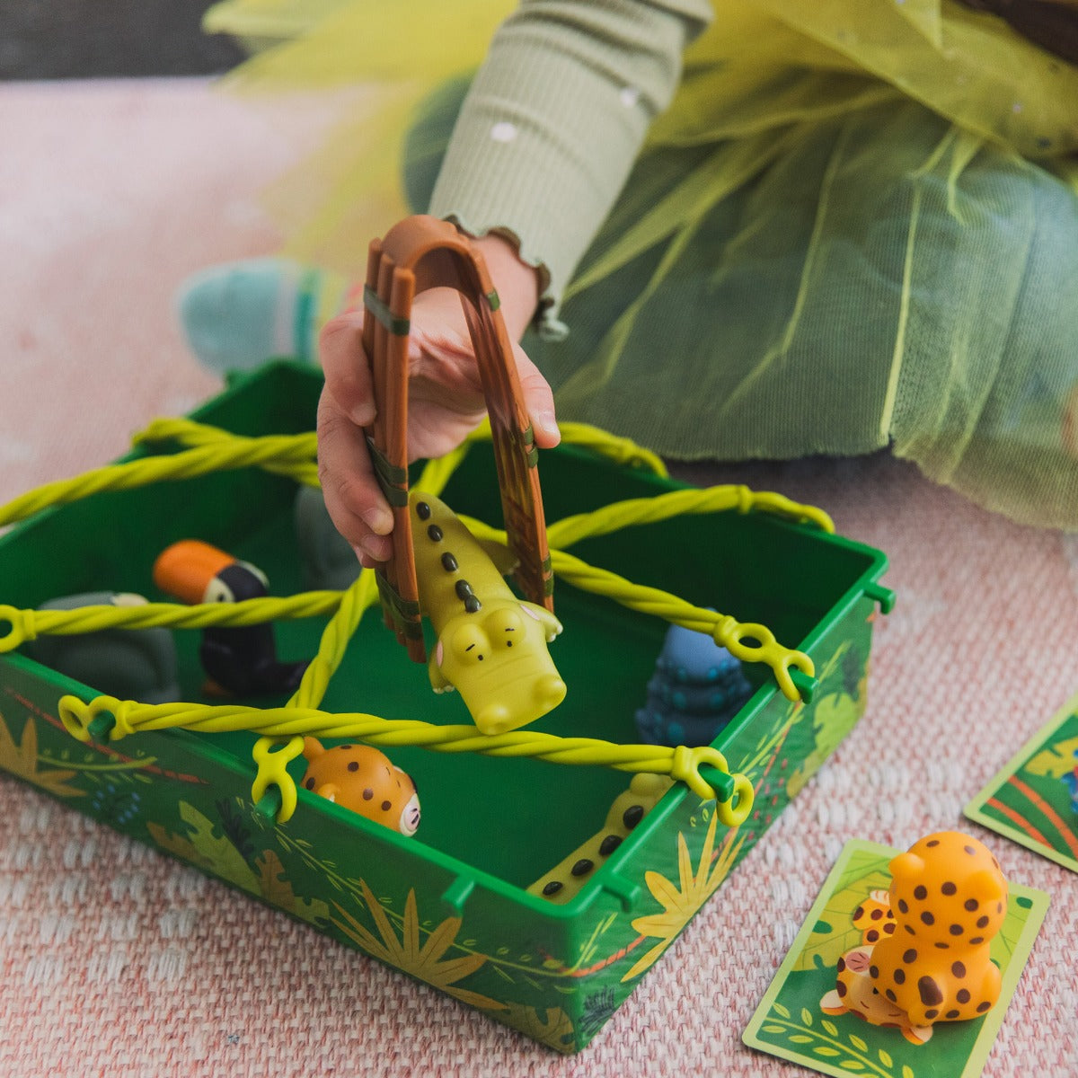 Jungle Rescue Fine Motor Game