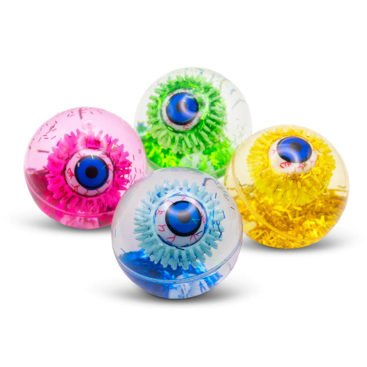 Bouncing Flashing Eye Balls - set of 2 - Halloween Fun