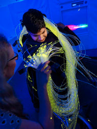 Fibre Optic Harness (no lightsource) - options of colours and sizes available