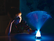 Fibre Optic Ice Lamp - switch adapted