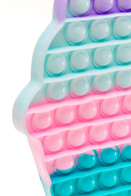 Giant Cupcake Push-Popper Fidget Toy