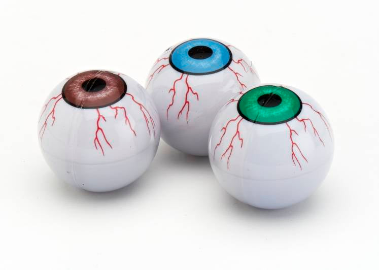 Gliding Light Up Eyeballs, set of 2 - Halloween Fun