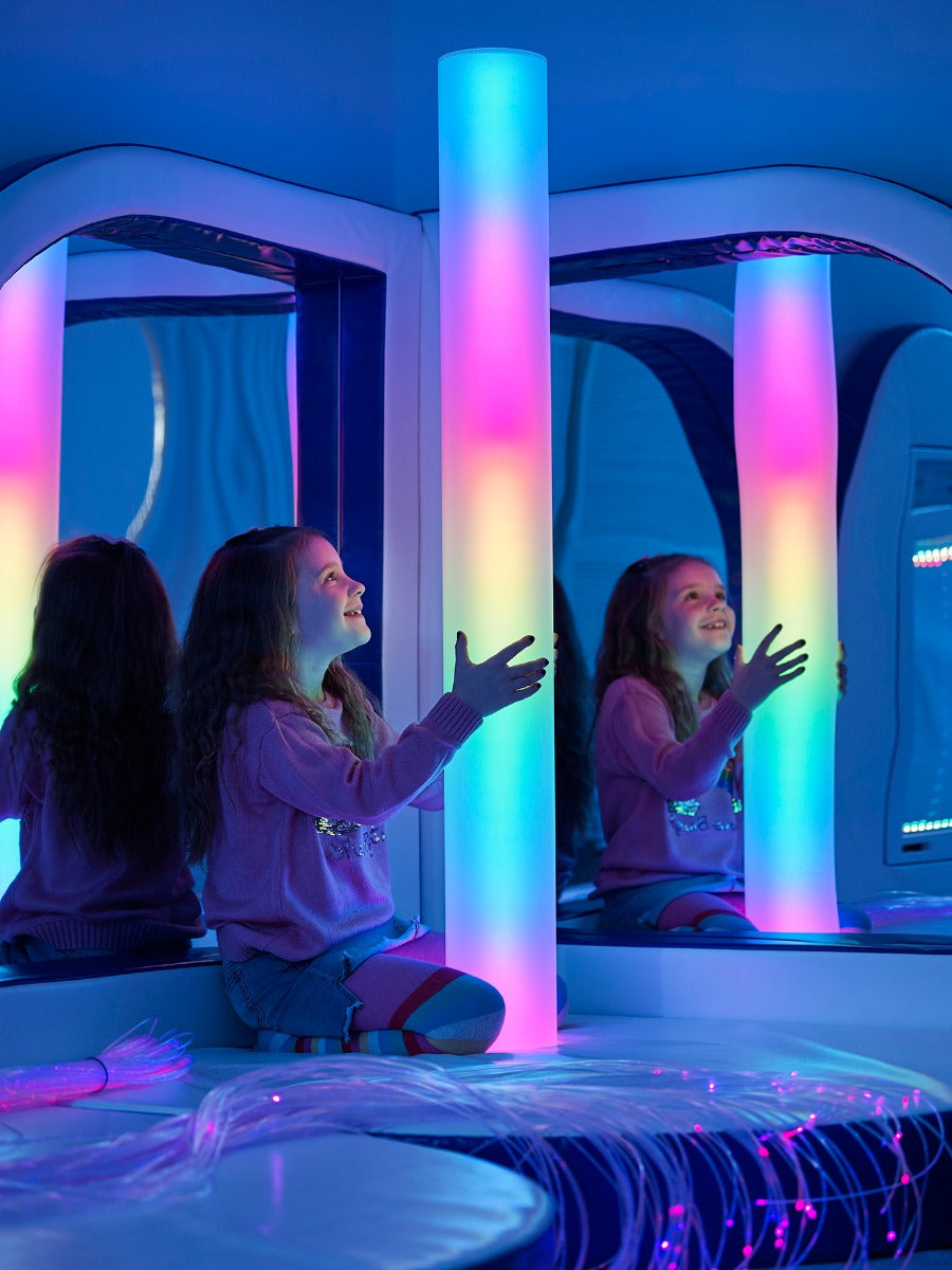 Sensory Colour Column Corner with Plinth