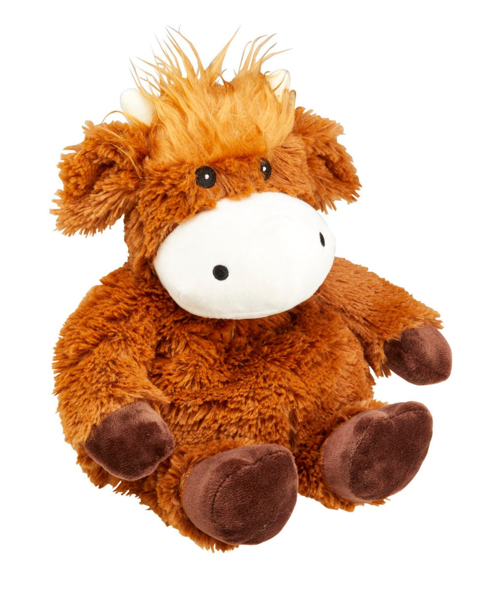 Heat Up Cosy Warmie - Hector the Highland Cow - weighted at 2lbs