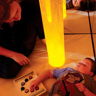 Interactive Bubble Tube Including Button Switch - 1 Metre