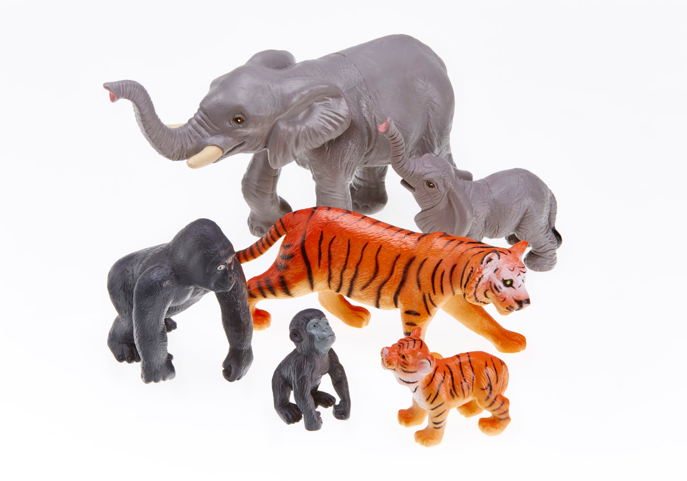 Jumbo Jungle Animals - Mommas & Babies