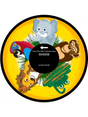 6" Effect Wheel - Jungle Animals