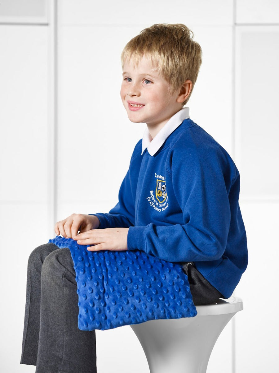 Weighted Textured Lap Pad Blue - 3lb