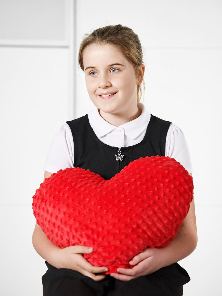 Weighted Tactile Heart Cushion - 2.5lbs