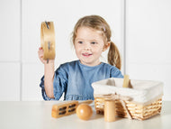 Natural Children's Percussion Basket