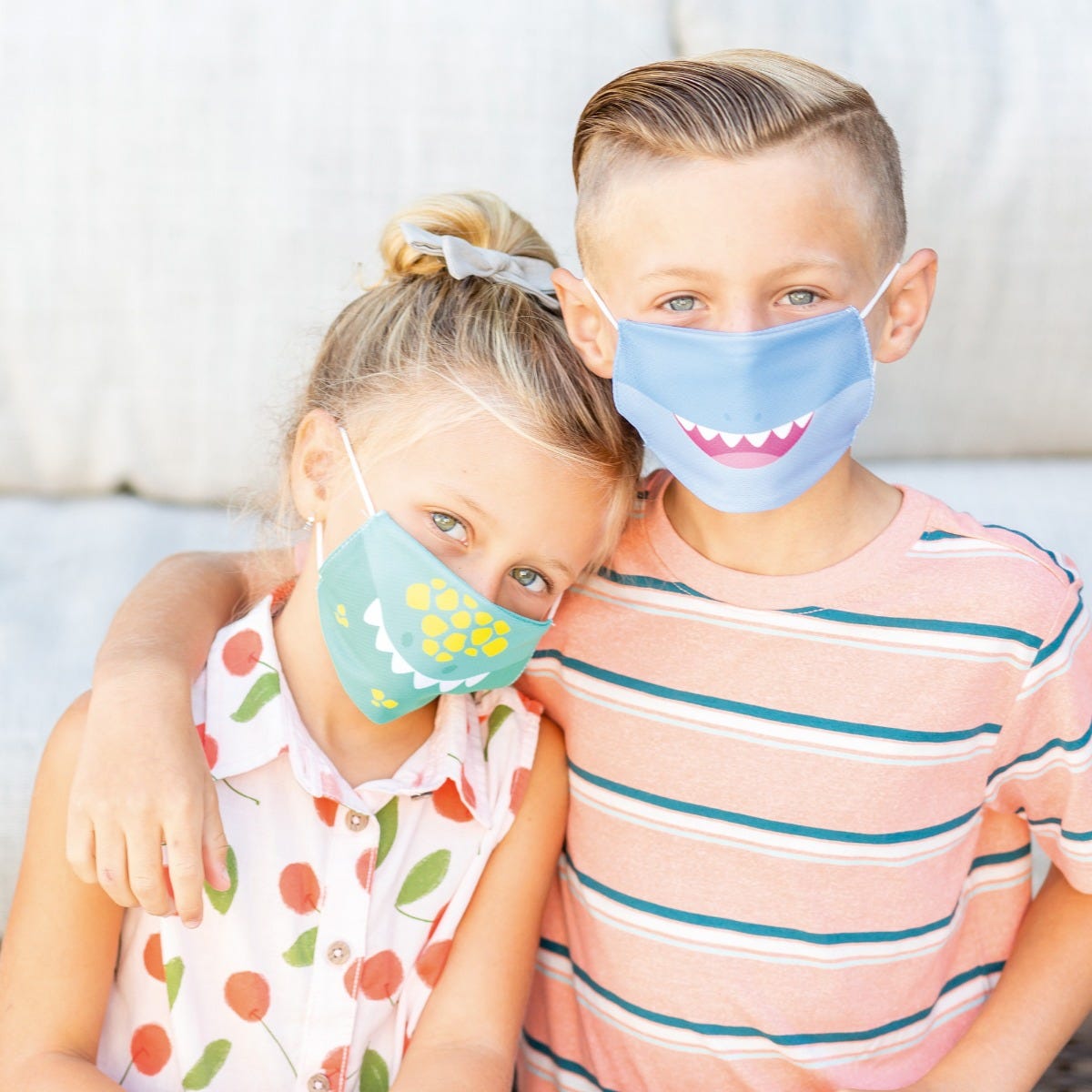 Kids Face Masks - 3 piece set - different characters available