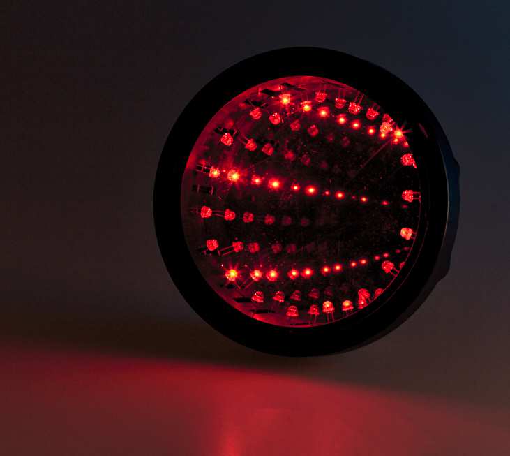 Large Infinity Tunnel Lamp