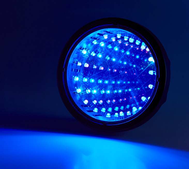 Large Infinity Tunnel Lamp