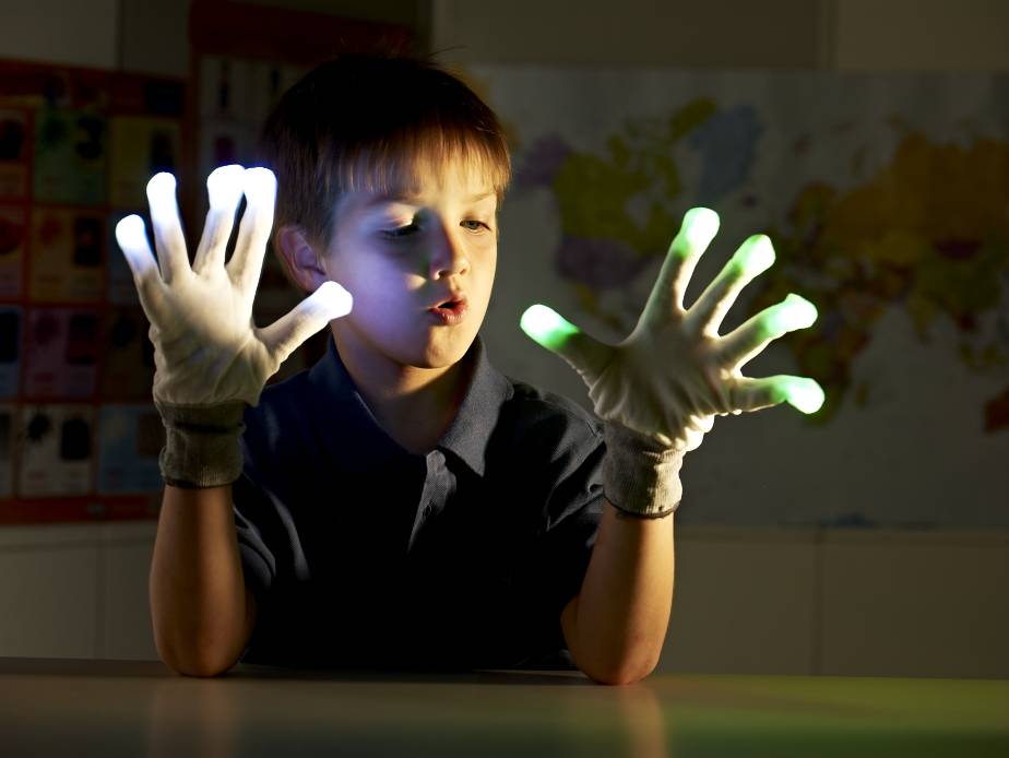 LED Flashing Gloves