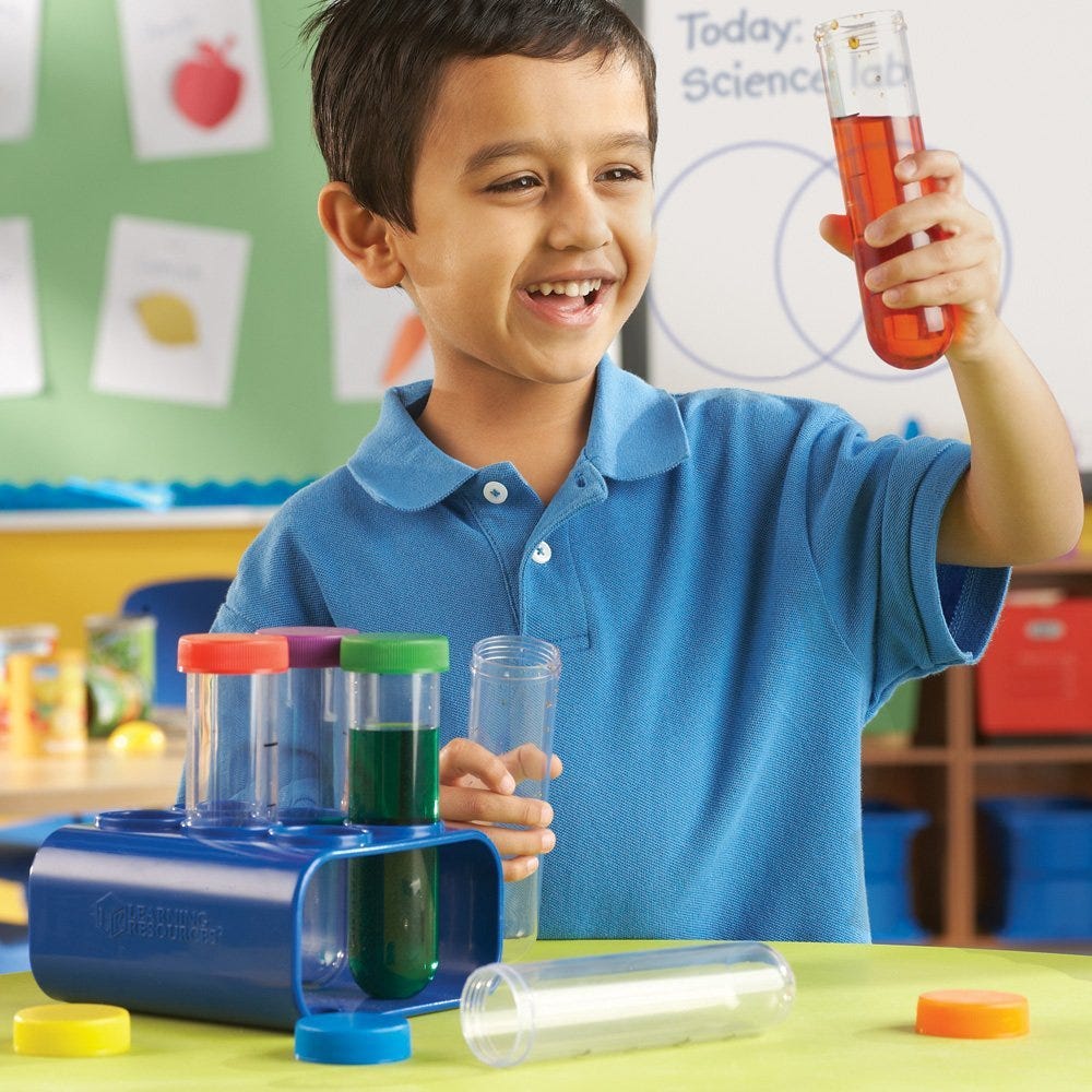 Jumbo Test Tubes with Stand - Primary Science
