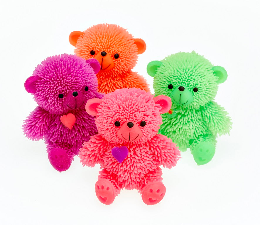 Light-up Teddy Bears Picnic - set of 4