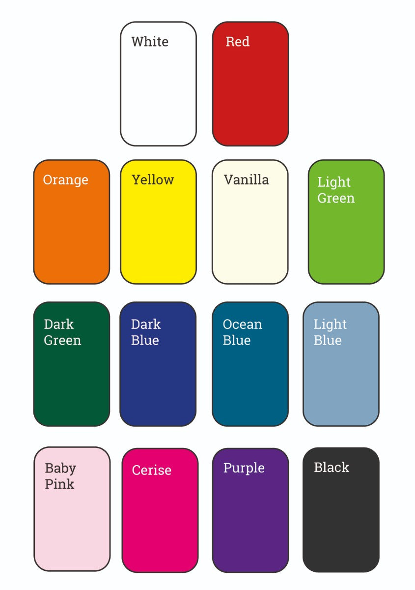 Exploration Bean Bag - Available in three sizes & 14 colour choices