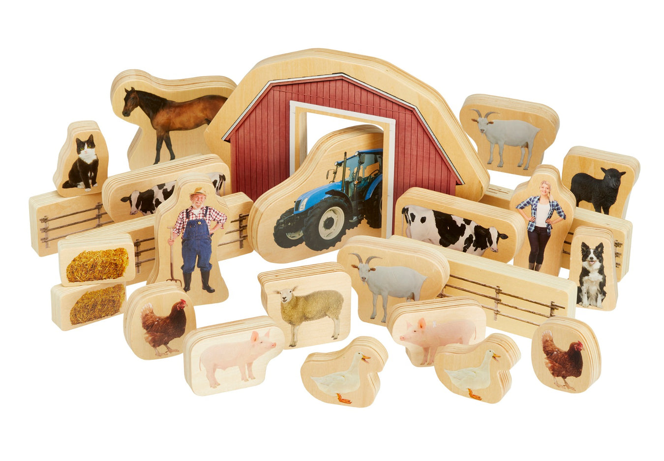 Wooden Farm Blocks