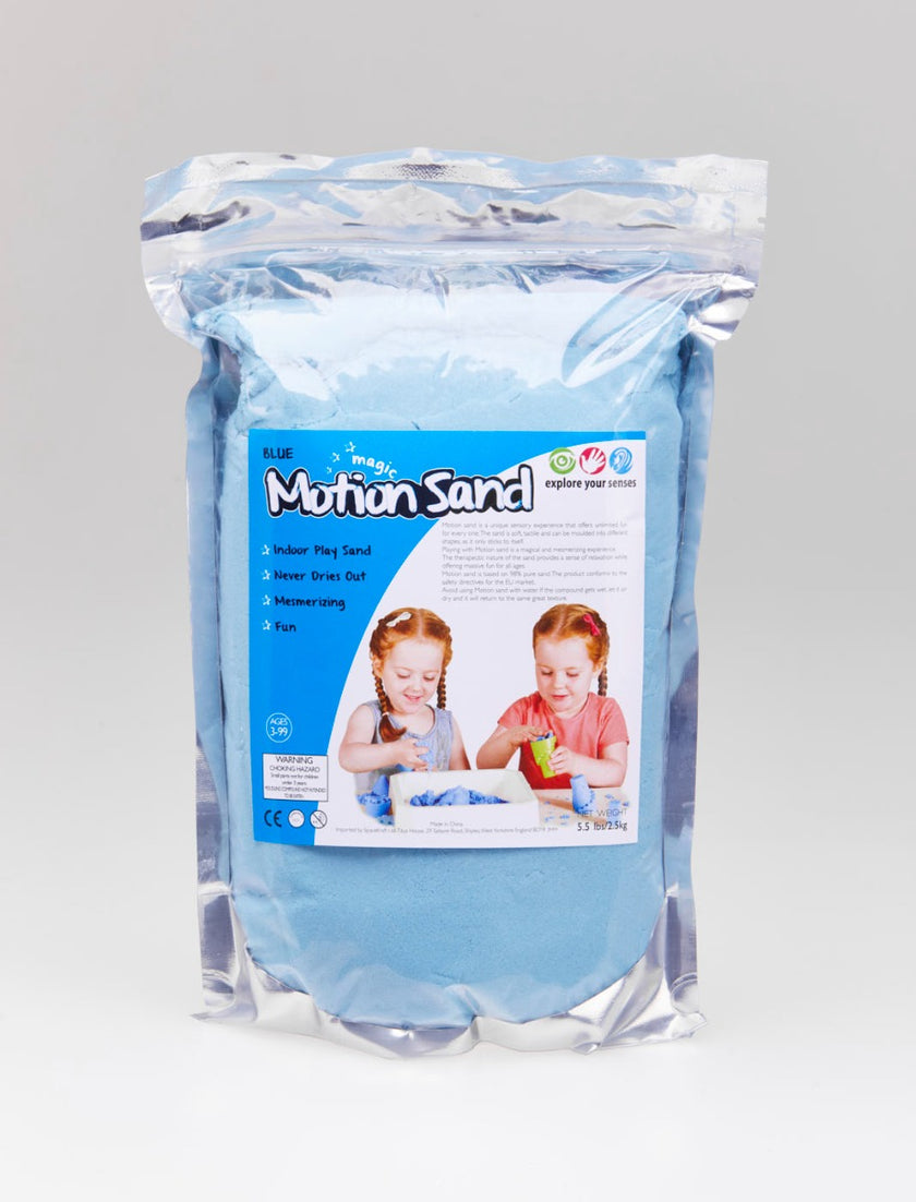 Coloured Magic Motion Sand - 2.5kg Bag (Kinetic Sand)