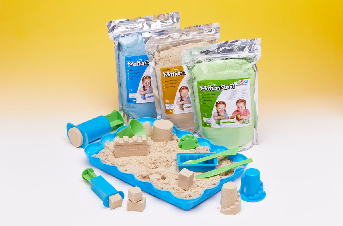 Magic Fill Sand Magic Snow - set of 3 tubes – Explore Your Senses Ltd