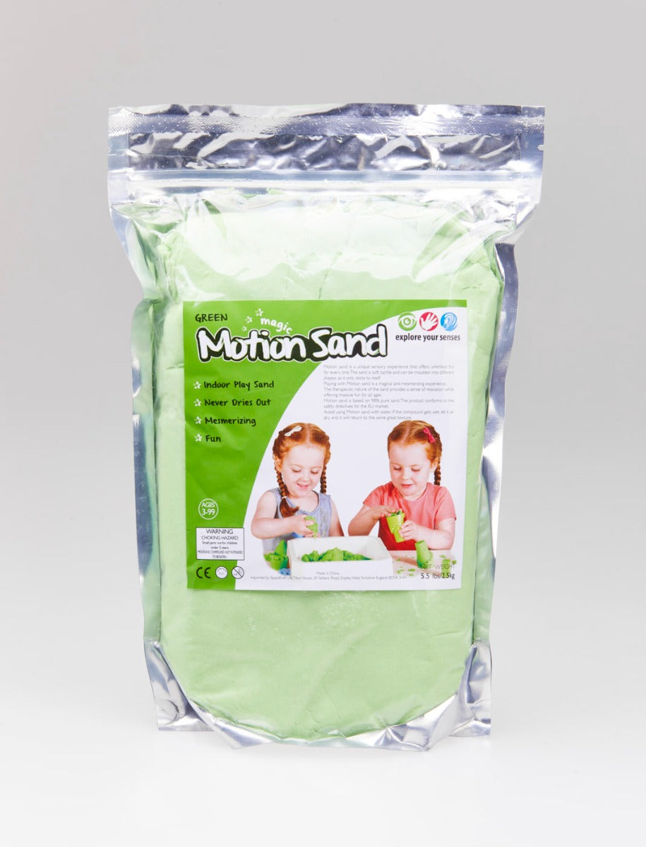 Coloured Magic Motion Sand - 2.5kg Bag (Kinetic Sand)
