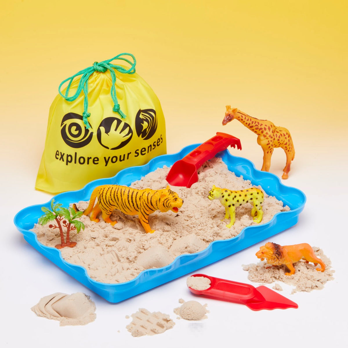 Magic Motion Sand Exploration Set - SAFARI (kinetic sand)