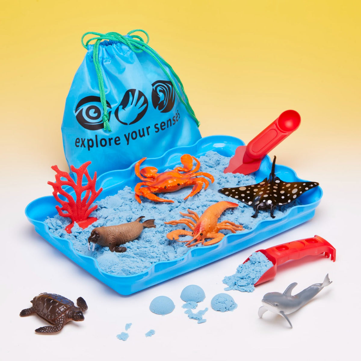 Coloured Magic Motion Sand - 2.5kg Bag (Kinetic Sand)