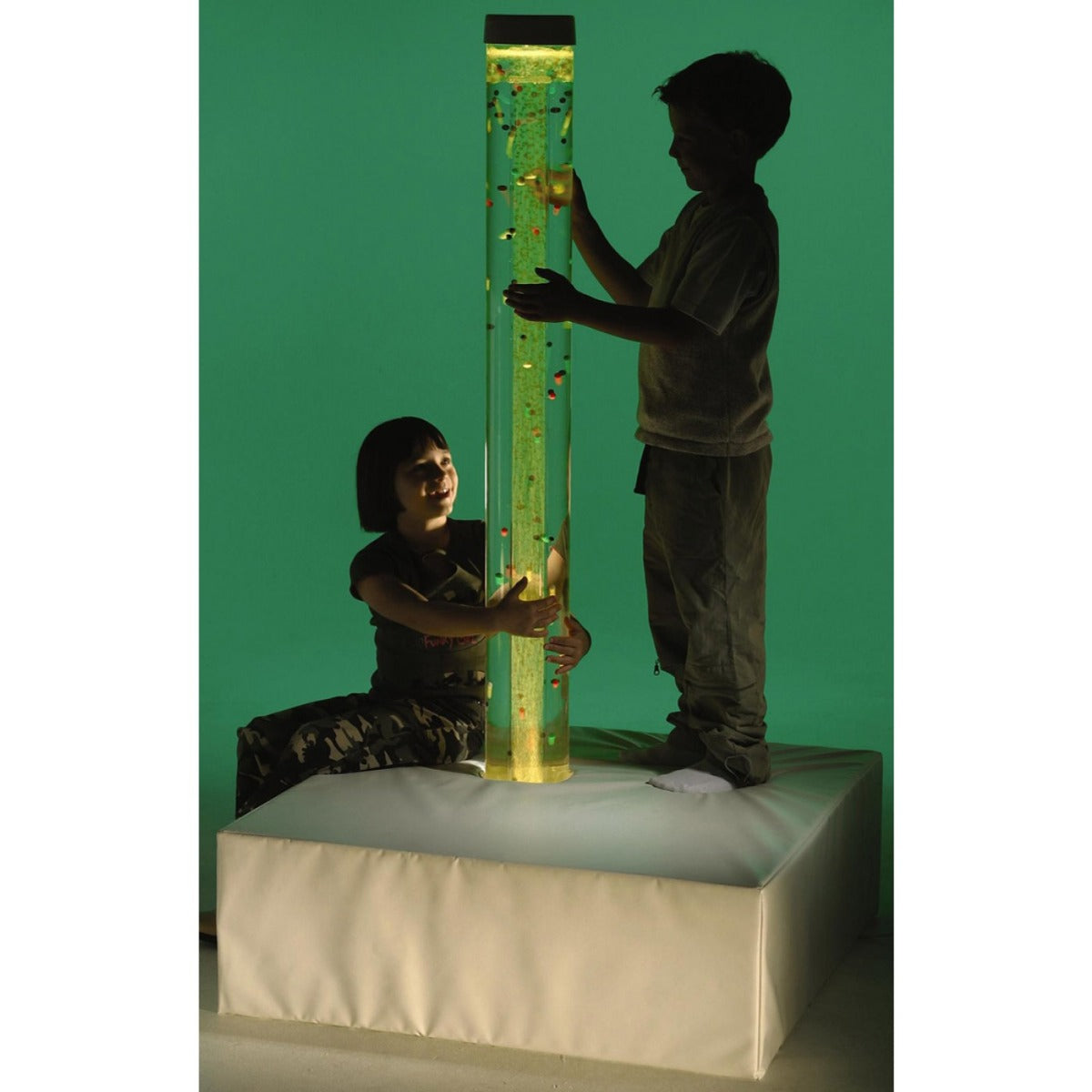 Bubble Tube Plinth - Square - available in 3 sizes & 14 colours
