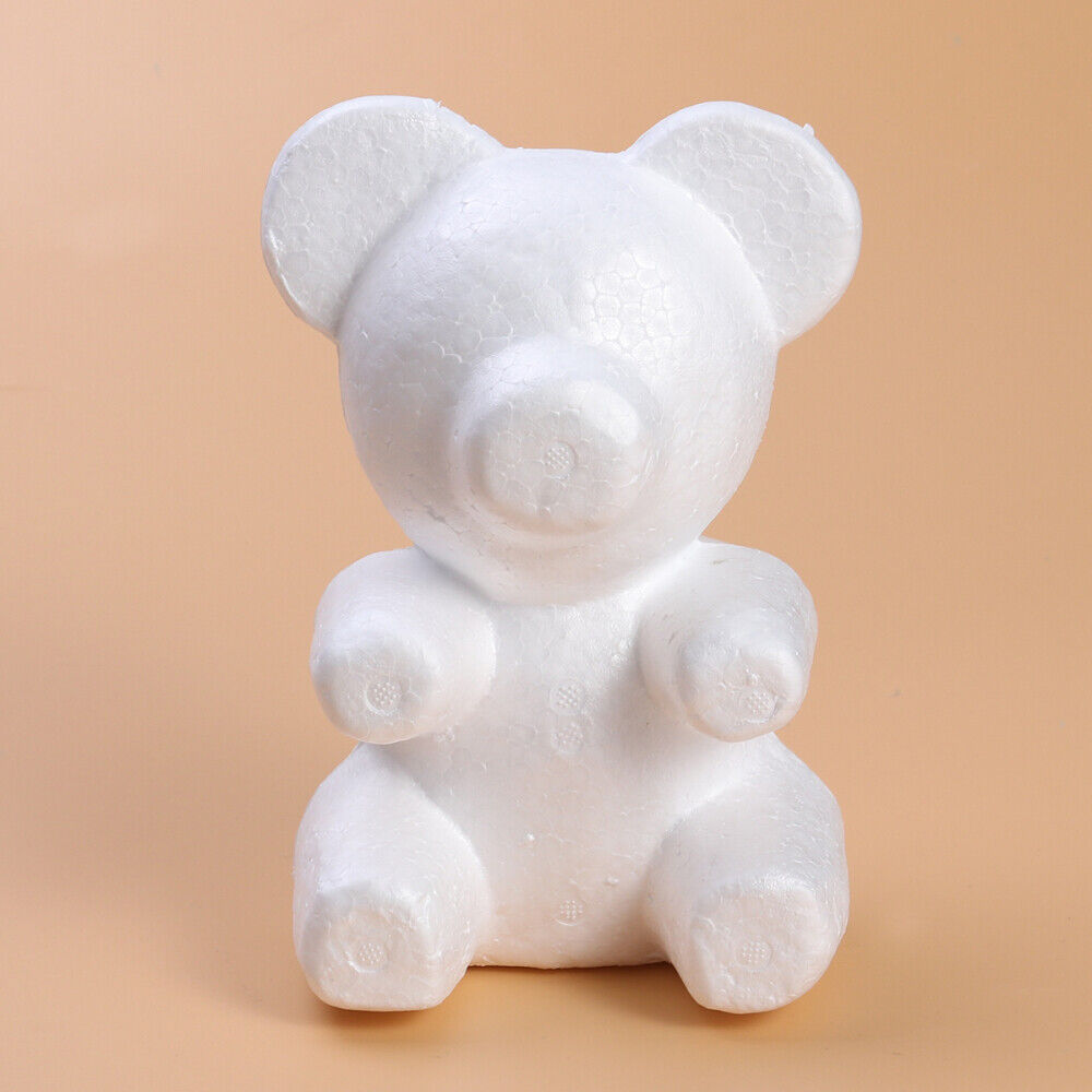 Polystyrene Teddy - Crafting materials for classroom activity