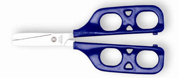 Dual Control Training Scissors - Round Blade - RIGHT HANDED