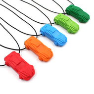 Ark's Racecar Chew Necklace - Various Colours