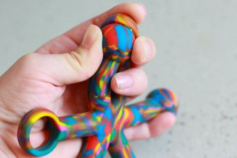 Chewable Chewy Hexi Chew - Available in Various Colours