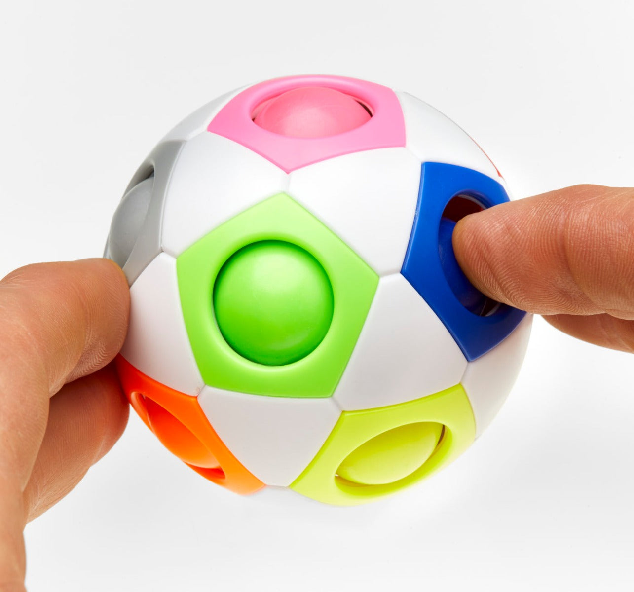 Rainbow Finger Fidget Ball