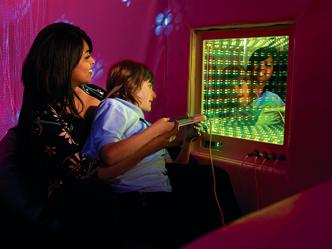 Interactive Infinity Tunnel