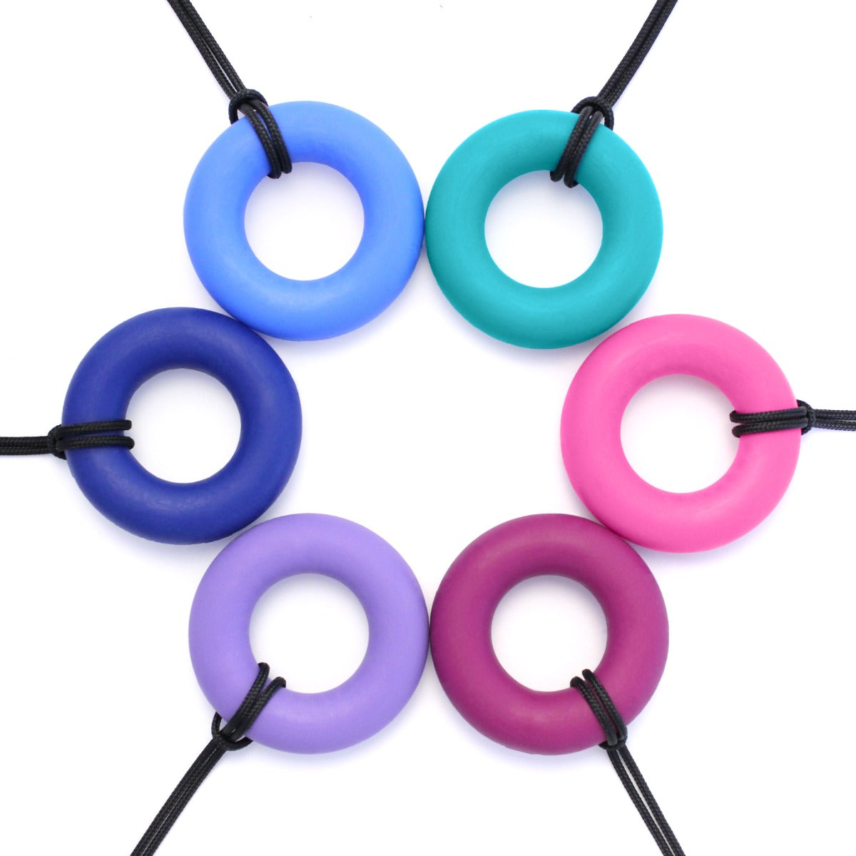 Ark's Chewable Ring Necklace - Various Colours