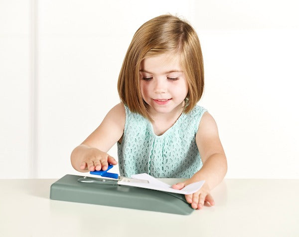 Mounted Table Top Scissors - on Plastic Base