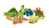 Scrunchy Fidget Coloured Dinosaur -  Set of 6