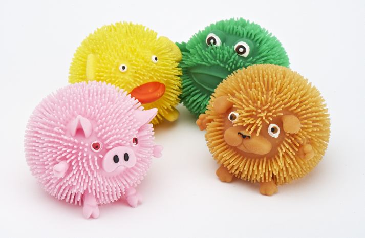 Squishy Farm Critters, set of 4