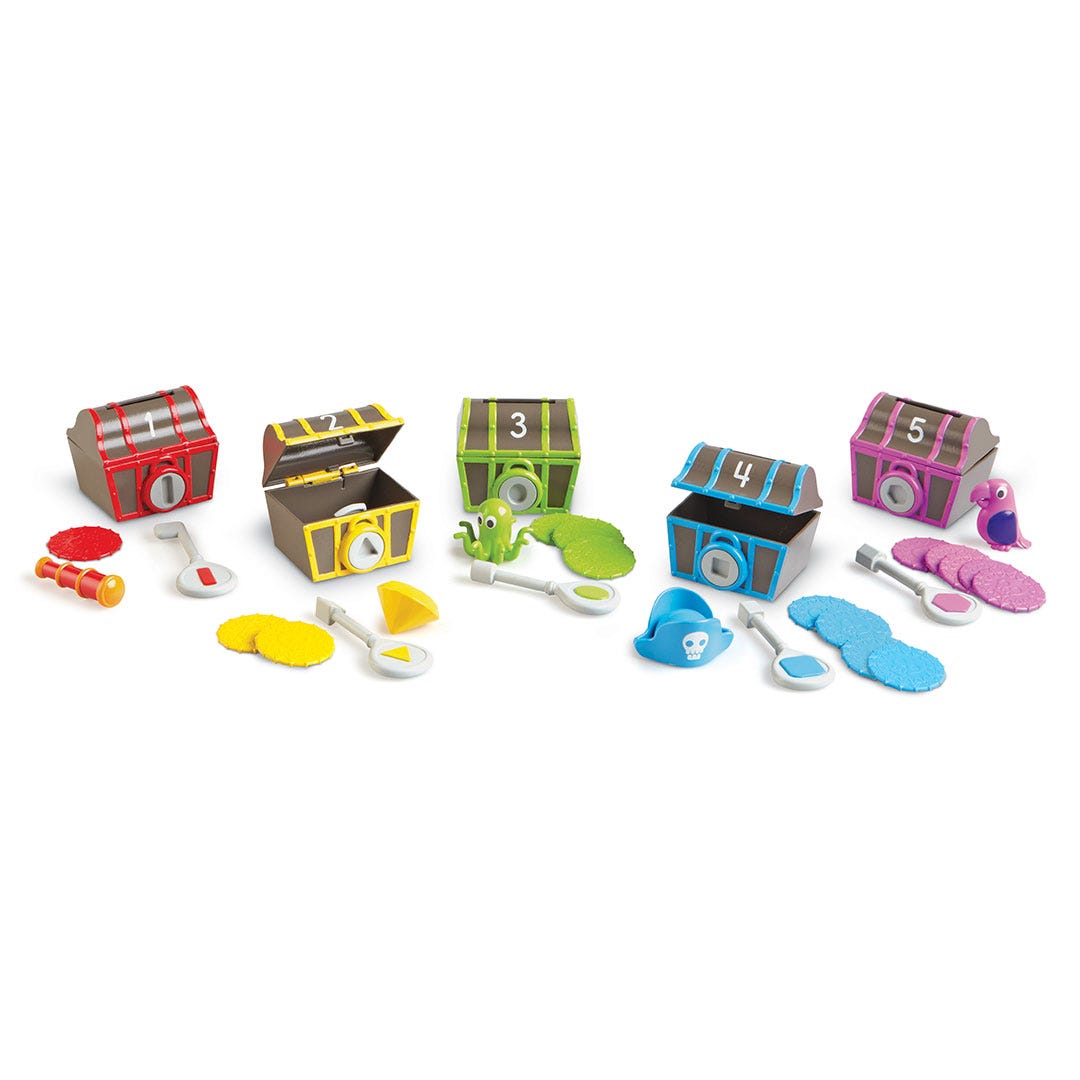 Sorting Surprise Pirate Treasure