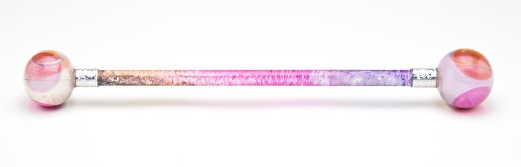 Rainbow Glitter Batons - set of 2