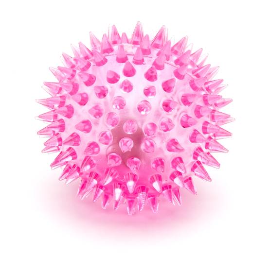 Spiky Light Up Balls - available in five colours