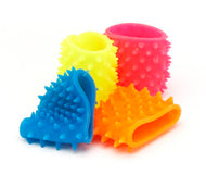 UV Spiky Wrist Fidget Bands, set of 4