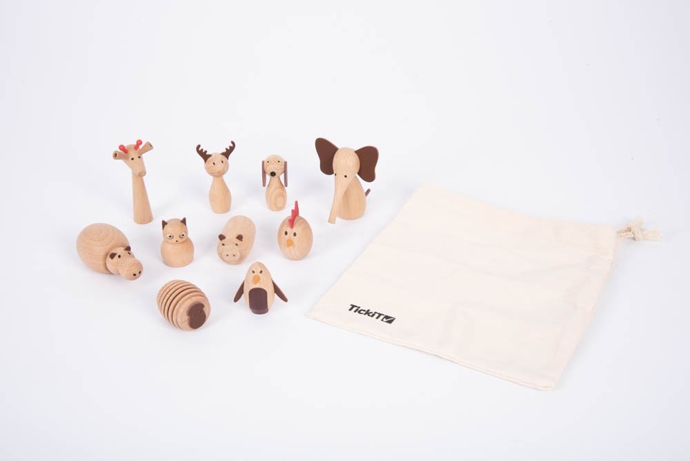 Wooden Animal Friends